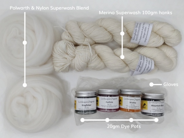 Wingham Dyeing Starter Kit